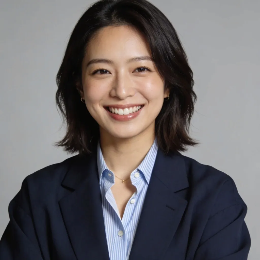 Portrait of a smiling businesswoman