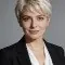 Portrait of a businesswoman with short blonde hair