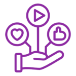 Social media management service for engagement and community growth